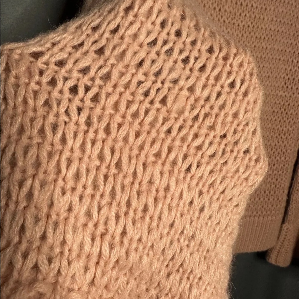 Chloe 50% Alpaca,45% Acrylic,15% Wool Sweater, Sz M, New,actual Color: pct # 1-3 - Picture 7 of 9